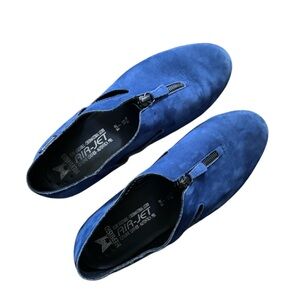 Mephisto Jet Blue Suede Shoes